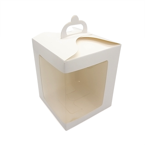 Коробка для десерта/кулича CAKE (125 x 125 x 150 мм)